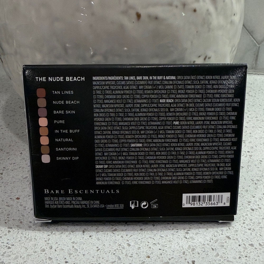 bareMinerals The Nude Beach Eyeshadow Compact NWT - Picture 3 of 8